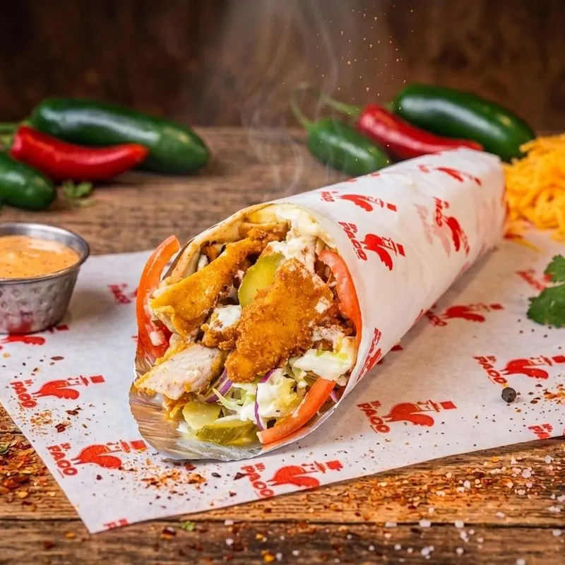 Wrap cu pui crispy